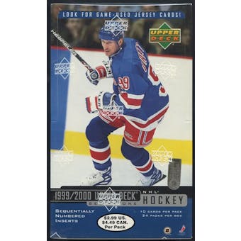 1999/00 Upper Deck Series 1 Hockey Prepriced Box
