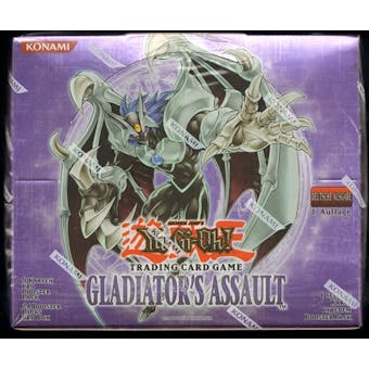Yu-Gi-Oh Gladiator's Assault 1st Edition Booster Box (German)