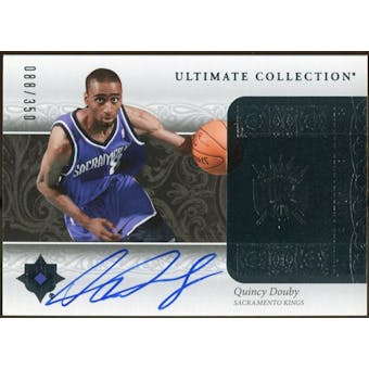2006/07 Upper Deck Ultimate Collection #208 Quincy Douby Autograph 88/350
