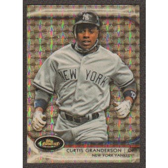 2012 Topps Finest Curtis Granderson Super Fractor 1/1  New York Yankees