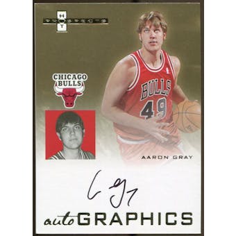 2007/08 Fleer Hot Prospects Autographics #AG Aaron Gray Autograph