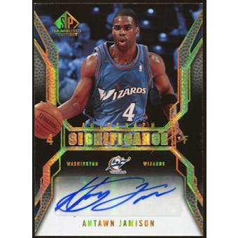 2007/08 Upper Deck SP Game Used SIGnificance #SIAJ Antawn Jamison Autograph