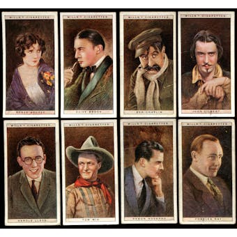 1928 Wills's Cigarettes Cinema Stars First Series Complete Set