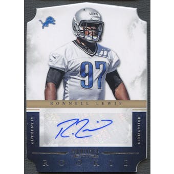 2012 Panini Prominence #189 Ronnell Lewis Rookie Auto #104/199