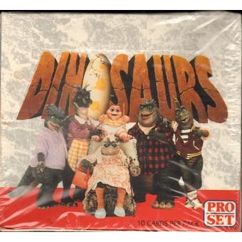 Dinosaurs Trading Card Box (1992 Pro Set)
