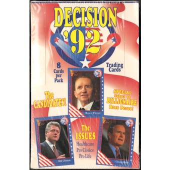 Decision '92 Trading Card Box (1992 AAA)