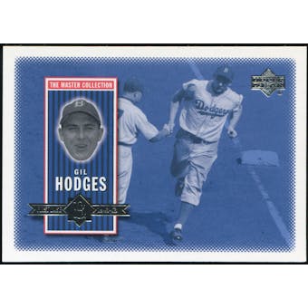 2000 Upper Deck Brooklyn Dodgers Master Collection #BD4 Gil Hodges /250