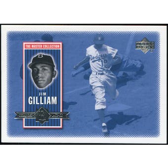 2000 Upper Deck Brooklyn Dodgers Master Collection #BD9 Jim Gilliam /250
