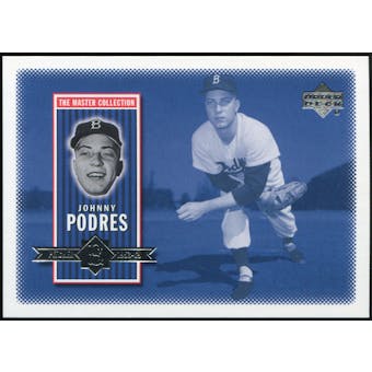 2000 Upper Deck Brooklyn Dodgers Master Collection #BD14 Johnny Podres /250