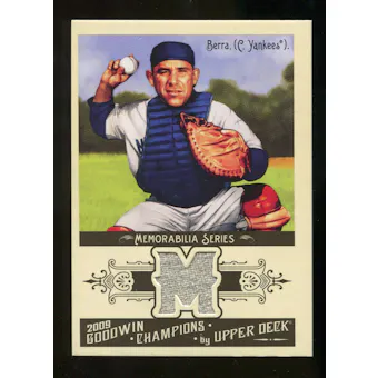 2009 Upper Deck Goodwin Champions Memorabilia #YB Yogi Berra