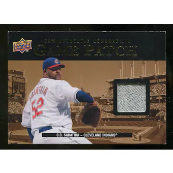 2008 Upper Deck UD Game Materials 1999 Patch #CS C.C. Sabathia