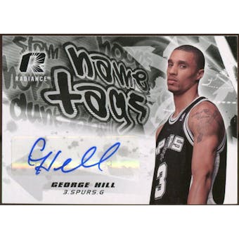 2008/09 Upper Deck Radiance Name Tag Autographs #NTGH George Hill