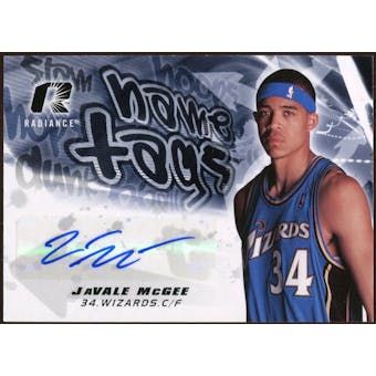 2008/09 Upper Deck Radiance Name Tag Autographs #NTJM Javale McGee