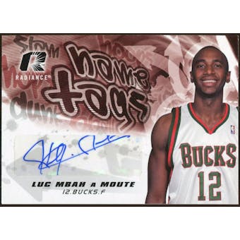 2008/09 Upper Deck Radiance Name Tag Autographs #NTLM Luc Mbah A Moute