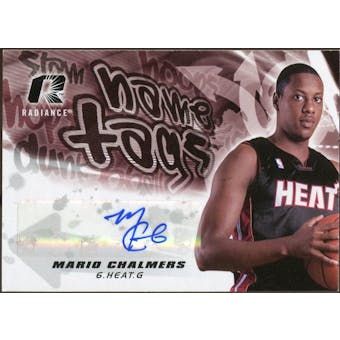 2008/09 Upper Deck Radiance Name Tag Autographs #NTMC Mario Chalmers