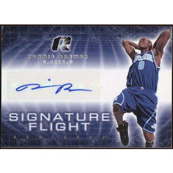 2008/09 Upper Deck Radiance Signature Flight #SFRB Ronnie Brewer Autograph