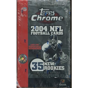 2004 Topps Chrome Football Hobby Box
