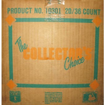1989 Upper Deck Low # Baseball Wax 20-Box Case