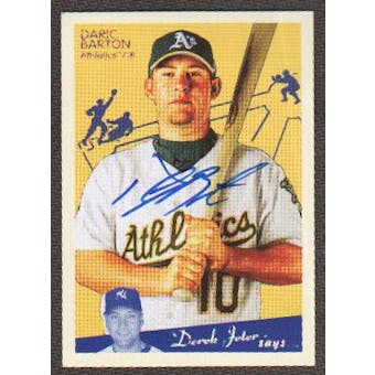 2008 Upper Deck Goudey Autographs #DB Daric Barton Autograph
