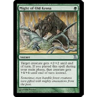 Magic the Gathering Time Spiral Single Might of Old Krosa - NEAR MINT (NM)