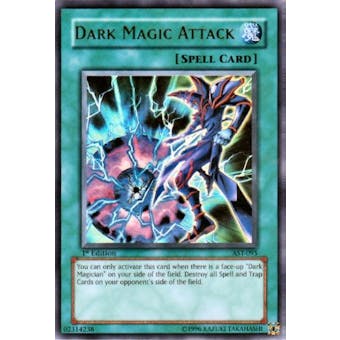 Yu-Gi-Oh Ancient Sanctuary Single 1st Edition Dark Magic Attack Ultra Rare (AST-