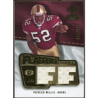 2008 Upper Deck SP Rookie Threads Flashback Fabrics #FFPW Patrick Willis /200