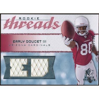 2008 Upper Deck SP Rookie Threads Rookie Threads #RTED Early Doucet /199