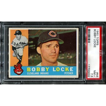 1960 Topps Baseball #44 Bobby Locke PSA 7.5 (NM+) *0032