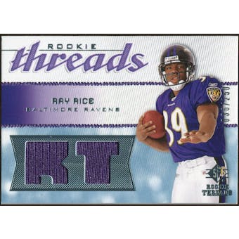 2008 Upper Deck SP Rookie Threads Rookie Threads #RTRR Ray Rice /250