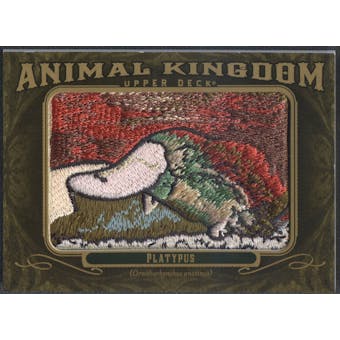 2011 Upper Deck Goodwin Champions #AK4 Platypus Animal Kingdom Patch