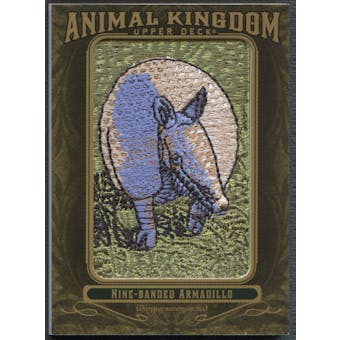 2011 Upper Deck Goodwin Champions #AK7 Nine-Banded Armadillo Animal Kingdom Patch