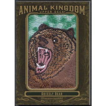 2011 Upper Deck Goodwin Champions #AK9 Grizzly Bear Animal Kingdom Patch