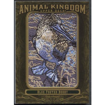 2011 Upper Deck Goodwin Champions #AK16 Blue Footed Booby Animal Kingdom Patch