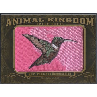 2011 Upper Deck Goodwin Champions #AK28 Ruby Throated Hummingbird Animal Kingdom Patch