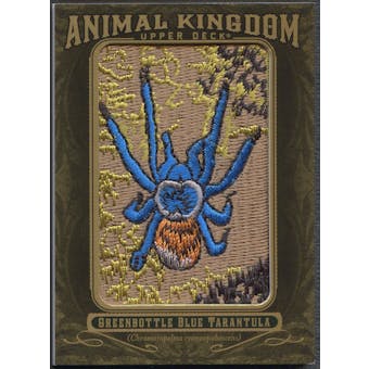 2011 Upper Deck Goodwin Champions #AK34 Greenbottle Blue Tarantula Animal Kingdom Patch