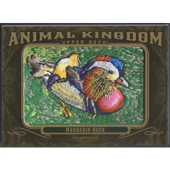 2011 Upper Deck Goodwin Champions #AK46 Mandarin Duck Animal Kingdom Patch