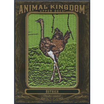 2011 Upper Deck Goodwin Champions #AK47 Ostrich Animal Kingdom Patch