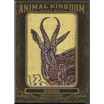 2011 Upper Deck Goodwin Champions #AK52 Springbok Animal Kingdom Patch