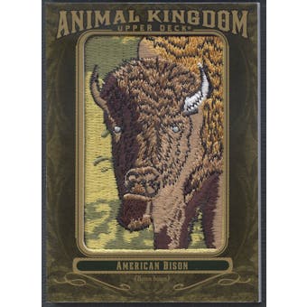 2011 Upper Deck Goodwin Champions #AK60 American Bison Animal Kingdom Patch