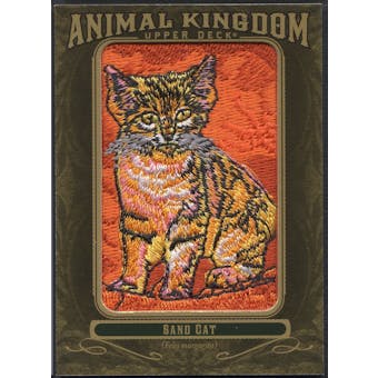 2011 Upper Deck Goodwin Champions #AK62 Sand Cat Animal Kingdom Patch