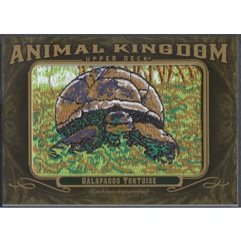 2011 Upper Deck Goodwin Champions #AK66 Galapagos Tortoise Animal Kingdom Patch