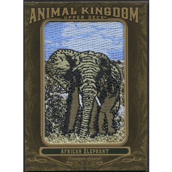 2011 Upper Deck Goodwin Champions #AK71 African Elephant Animal Kingdom Patch