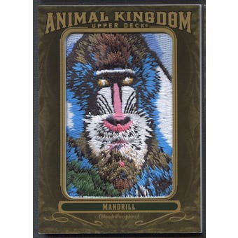 2011 Upper Deck Goodwin Champions #AK72 Mandrill Animal Kingdom Patch