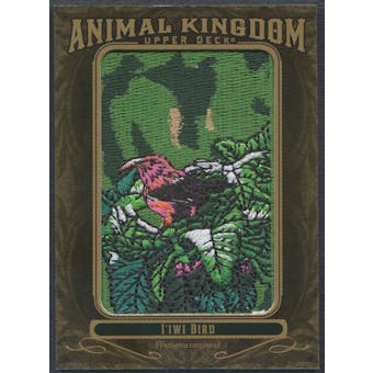 2011 Upper Deck Goodwin Champions #AK74 I'iwi Bird Animal Kingdom Patch