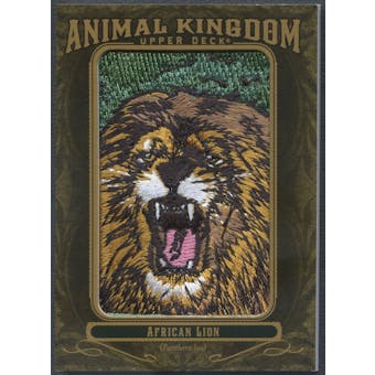 2011 Upper Deck Goodwin Champions #AK75 African Lion Animal Kingdom Patch