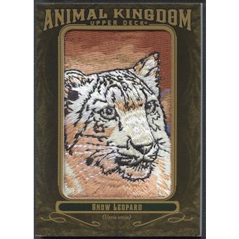 2011 Upper Deck Goodwin Champions #AK81 Snow Leopard Animal Kingdom Patch