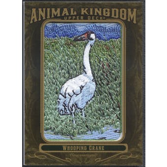 2011 Upper Deck Goodwin Champions #AK85 Whooping Crane Animal Kingdom Patch
