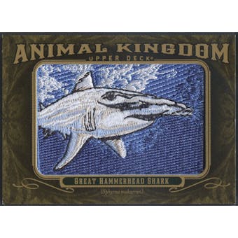 2011 Upper Deck Goodwin Champions #AK86 Great Hammerhead Shark Animal Kingdom Patch
