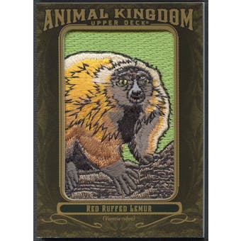 2011 Upper Deck Goodwin Champions #AK90 Red Ruffed Lemur Animal Kingdom Patch
