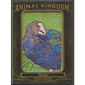 2011 Upper Deck Goodwin Champions #AK91 Takahe Animal Kingdom Patch